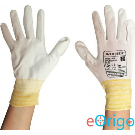 Tenyéren PVC kesztyű 08/M-méret 10 pár (120695)