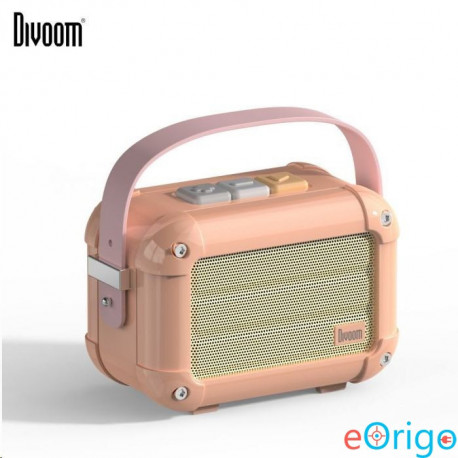 Divoom Macchiato Bluetooth TWS hangszóró, FM Rádió 6W rózsaszín (DIV-MH-PNK)