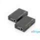 Digitus Extender HDMI HDBaseT -> 70m Cat.5e, 4096x2160p 4K UHD 3D, HDCP2.2, IR (szett) (DS-55500)