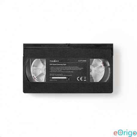 Nedis CLTP100BK VHS-fej tisztítására szolgáló szalag
