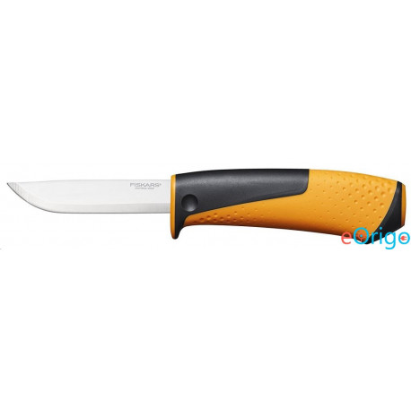 Fiskars 156017 általános kés tokba épített élezővel (1023618)