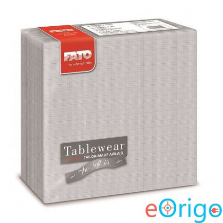 Fato Airlaid Shade szalvéta 40x40cm (50 db/ csomag) ezüst (88444200) Fato Airlaid Shade szalvéta 40x40cm (50 db/ csomag) ezüst (88444200)