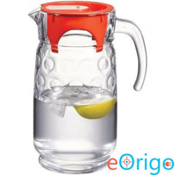 Üvegkancsó fedővel üveg 1,5l (1710VKA061)