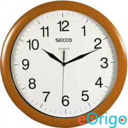 SECCO ˝Sweep Second˝ falióra 32cm fa hatású keret (DFA021 / S TS8002-97)