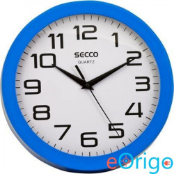 SECCO ˝Sweep second˝ falióra 25cm kék színű (DFA032 / S TS6018-27)