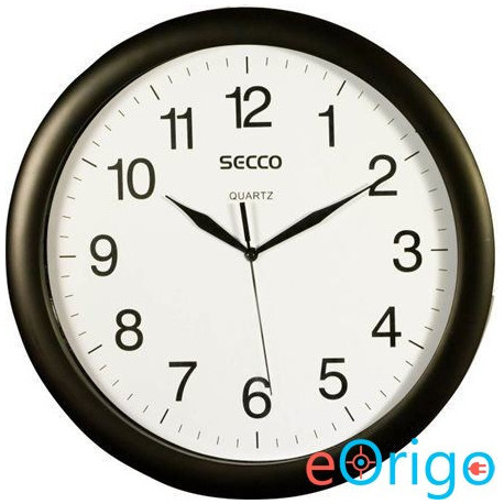 SECCO falióra 32cm fekete színű (DFA024 / S TS8002-17) SECCO falióra 32cm fekete színű (DFA024 / S TS8002-17)