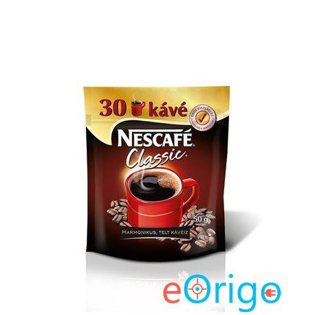 Nescafé ˝Classic˝ instant kávé utántöltő 50g (1004096001)