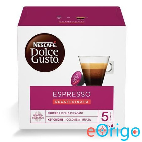 Nescafé ˝Dolce Gusto Espresso˝ kávékapszula 16x7g, koffeinmentes (12395752) Nescafé ˝Dolce Gusto Espresso˝ kávékapszula 16x7g, koffeinmentes (12395752)