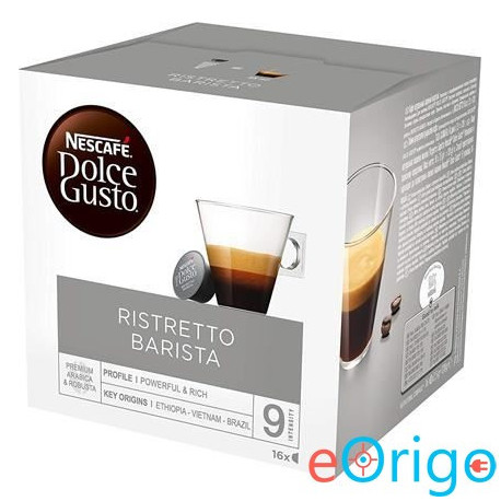 Nescafé ˝Dolce Gusto Ristretto Barista˝ kávékapszula 16db (12393650) Nescafé ˝Dolce Gusto Ristretto Barista˝ kávékapszula 16db (12393650)