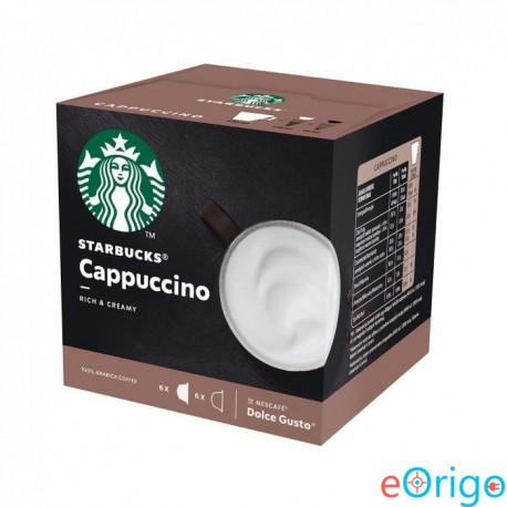 Nescafé Starbucks Dolce Gusto Cappucino 6 adag kávékapszula 12 db (12401283)