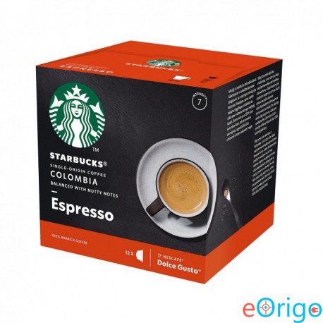 Nescafé Starbucks Dolce Gusto Colombia Medium Roast Espresso kávékapszula 12 db (12401258)