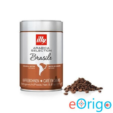 Illy Brasile pörkölt szemes kávé 250g (7555) Illy Brasile pörkölt szemes kávé 250g (7555)