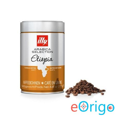 Illy Etiopia pörkölt, szemes kávé 250g (7556) Illy Etiopia pörkölt, szemes kávé 250g (7556)