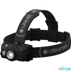 LED Lenser MH8 tölthető fejlámpa fekete (MH8-502156)