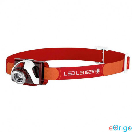 LED Lenser SEO5 fejlámpa piros (SEO5-6006)