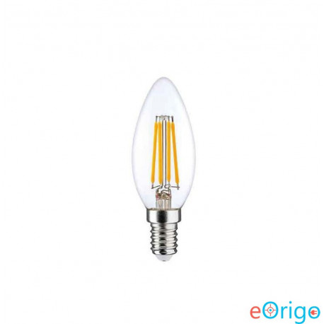 LightMe LED fényforrás gyertya forma E14 7W filament melegfehér (LM85336)