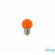 LightMe LED fényforrás kisgömb forma E27 1W narancssárga (LM85255)