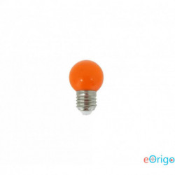 LightMe LED fényforrás kisgömb forma E27 1W narancssárga (LM85255)